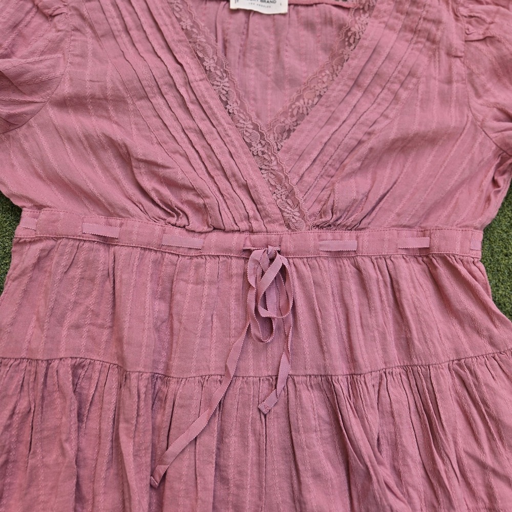 Lucky Brand Shirt Women's Large Nostalgia Rose 3/4 Sleeve - Picture 5 of 10